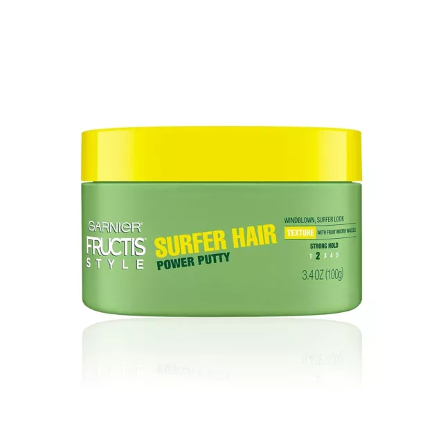 Garnier Fructis Style Power Putty Surfer Hair, #2 Strong Hold, 3.4 Ounce