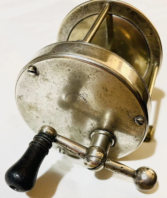 Early Vom Hofe New York Ball Handled Reel For Hawkes & Ogilvy Early Vom Hofe New York Ball Handled Reel For Hawkes & Ogilvy