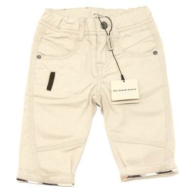 Burberry 2000M pantaloni bimbo BURBERRY cotone velluto pantalone trousers pants kids 