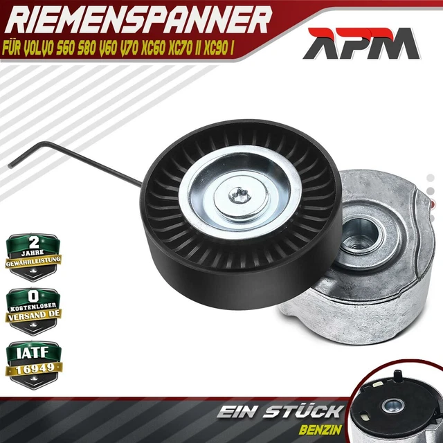 Poulie Tendeur de Courroie pour Volvo S60 II S80 V60 V70 III XC60 XC70 XC90 I