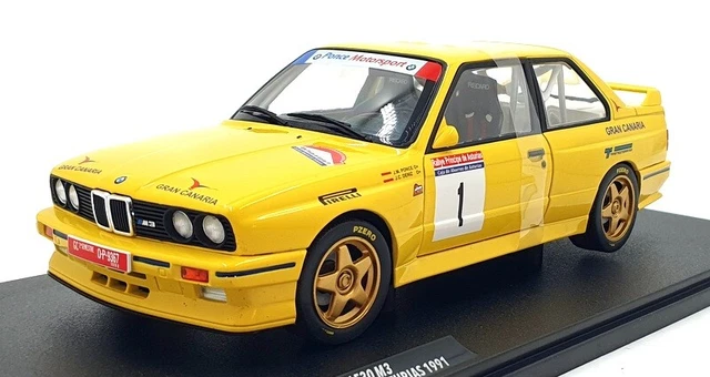 Solido 1/18 - BMW E30 Gr.A ADAC Rally 1990 #3 - S1801514