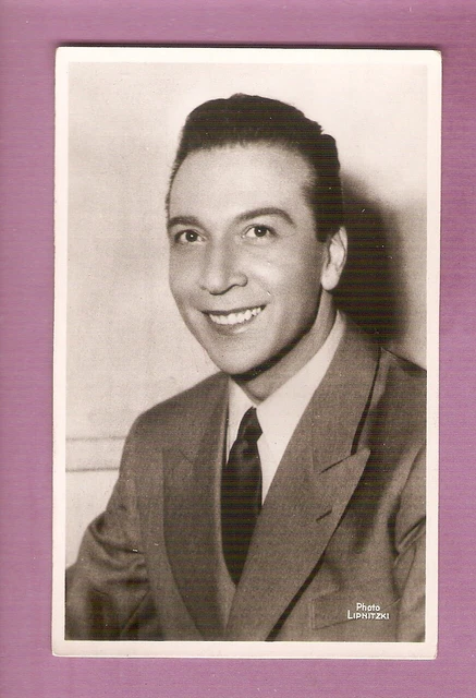CLAVEAU André  carte postale NB vintage CINEMA Ed.A.Noyer. Ph.Lipnitzki- rare