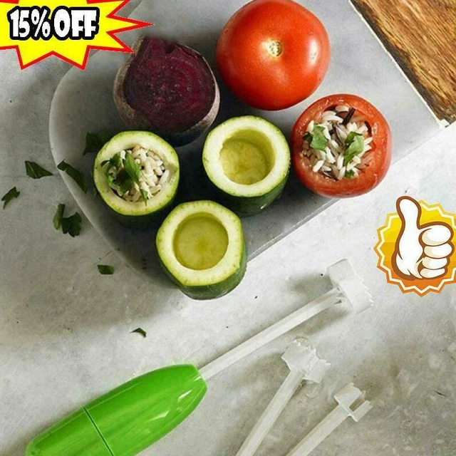 4 piezas cortador de verduras espiralizador cocina portátil herramientas de excavación dispositivo F3Q nuevo