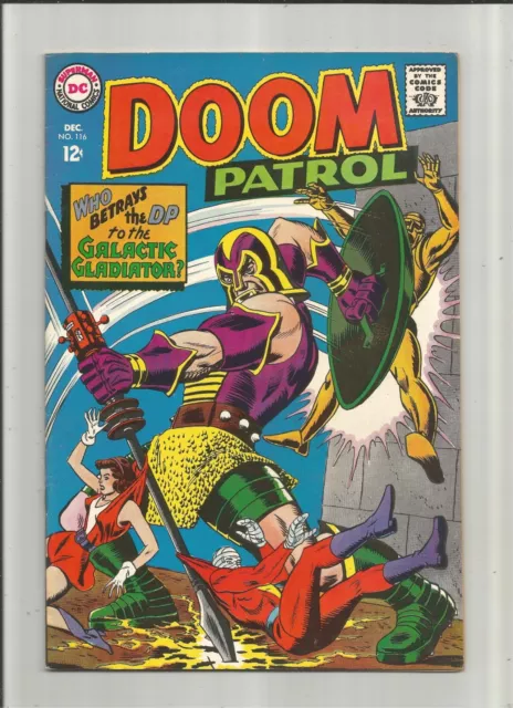 Doom Patrol 116 VF/NM 9.0 1967