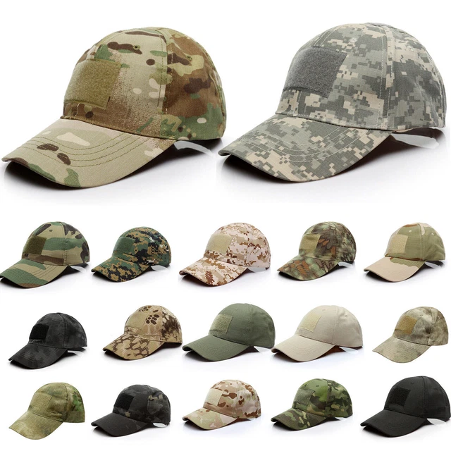 Men Women's Tactical Operator Cap Military Contractor Army Patch Camo Summer Hat