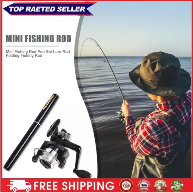Reel Combo Pen Pole Fishing Rod Reel Combo Full Kit Float Spinning Reel Set