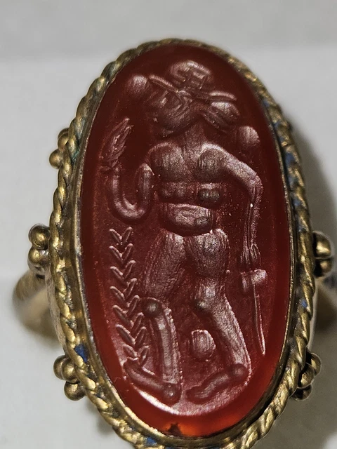 RARE BAGUE ANTIQUE romaine Bronze EUR 30 00 PicClick FR
