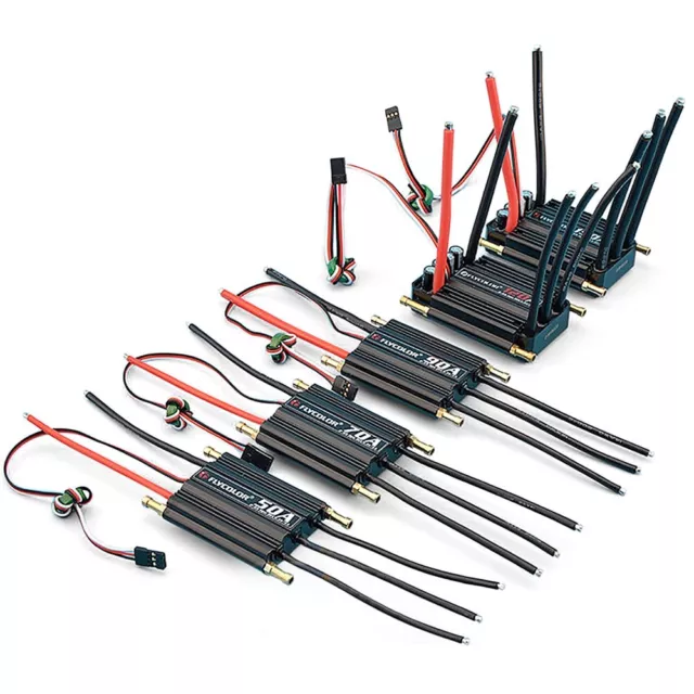 RC Boat Flycolor 50/70/90/120/150A Speed Controller Brushless ESC Support 2-6S