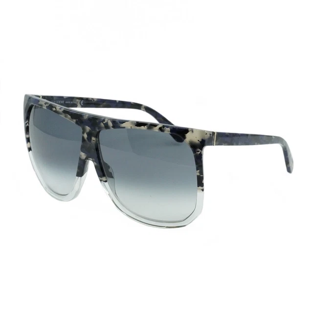New Authentic LOEWE LW40001I 56B Blue Havana/Gradient Smoke 63-9-135
