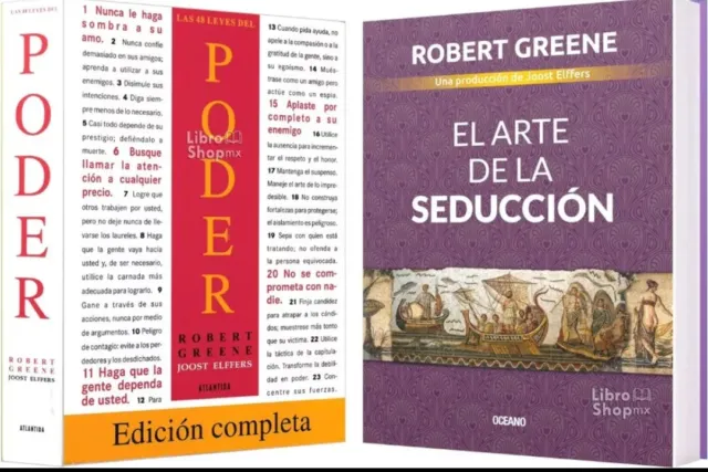 Las 48 Leyes Del Poder Y El Arte De La Seducción Robert Greene Nuevos En Español