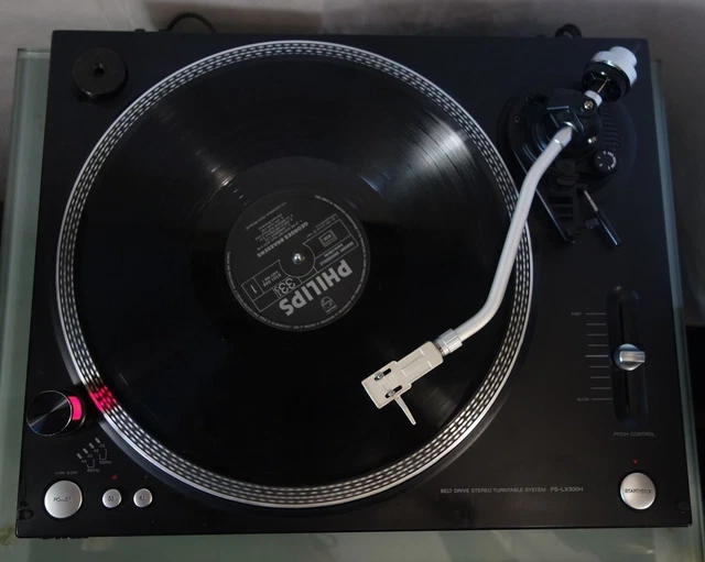 PLATINE VINYLE SONY PSLX300H Belt Drive Turntable Pitch Fader Manual — free download
