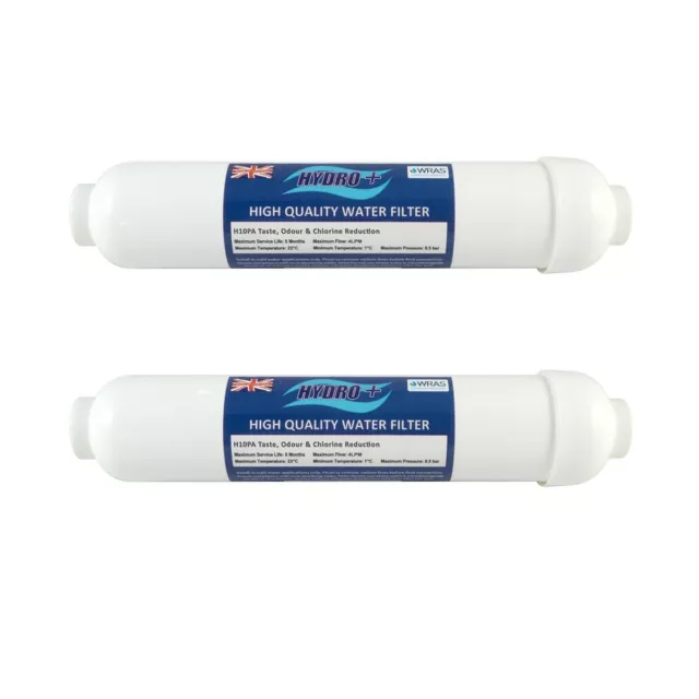 2 x Hydro+ H10PA Compatible Fridge Water filter for Samsung LG Daewoo Fridges UK