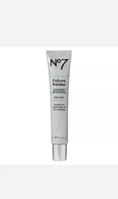 No7 Future Renew Damage Reversal Serum Full 50ml Anti Wrinkle Brand New /676