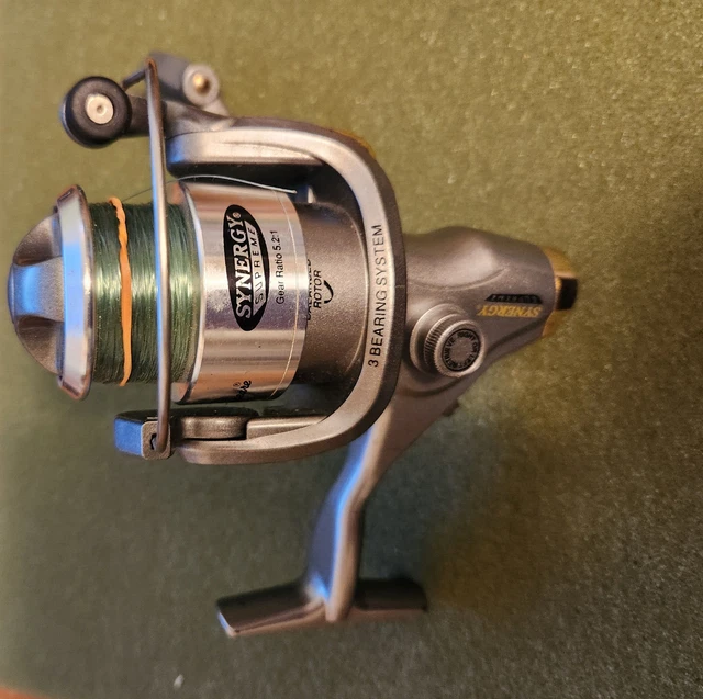 SHAKESPEARE SYNERGY SUPREME 235F 3 ball bearing fishing reel -- Lot 2896  $24.87 - PicClick CA
