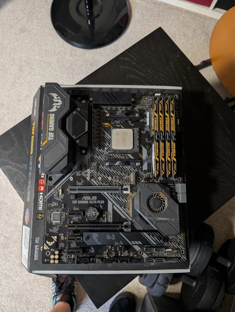 AMD RYZEN 7 5800x3d & Asus Tuf x570 bundle - read