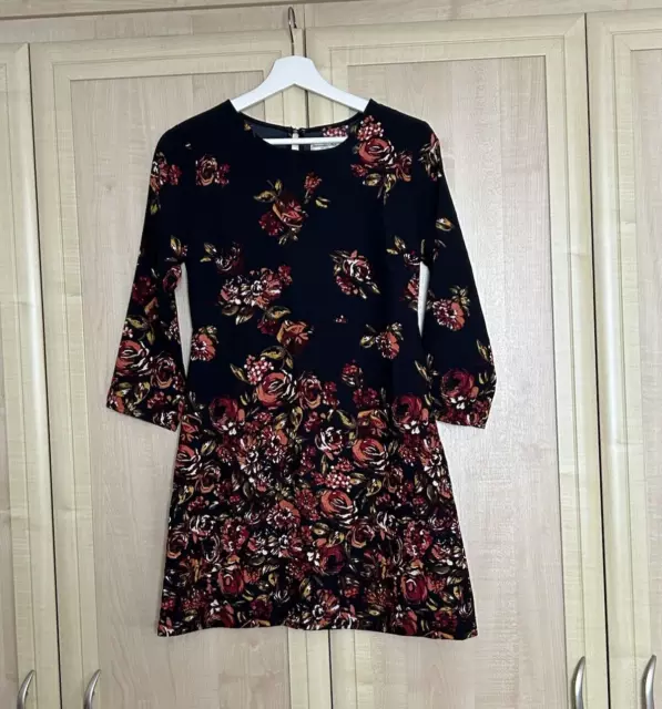 Abercrombie And Fitch Women's 3/4 Sleeve Floral Tunic Top Ladies Size Small S 10