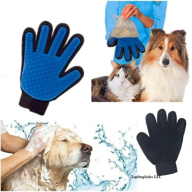 Pet Hair Remover Dog Cat Comb Grooming Massage Deshedding Cleaning Brush /Gloves
