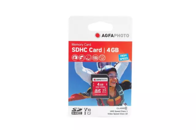 Agfafoto 4GB SDHC Card Memory Card Class10 (1714848199)