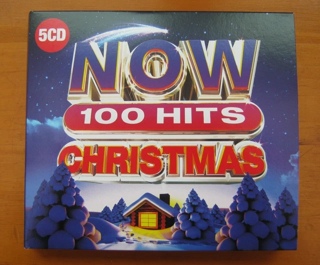 NOW 100 HITS Christmas 5CD Edition Audio CD Various Artists Classic