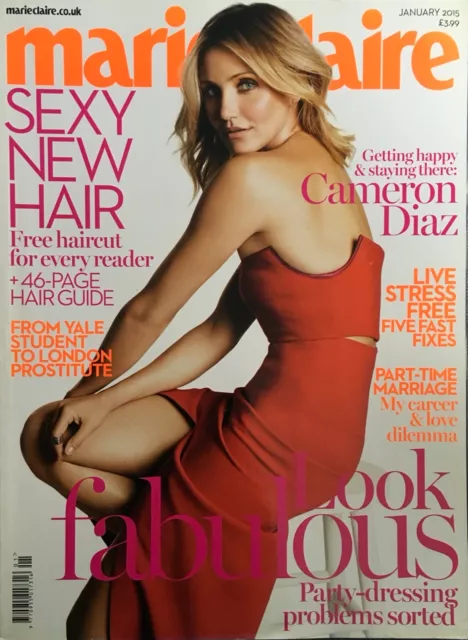 Marie Claire Magazin - Januar 2015 - Cameron Diaz