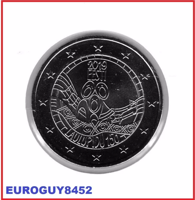 Estland - 2 € Com. 2019 Unc - 150 Jaar Zangfestival