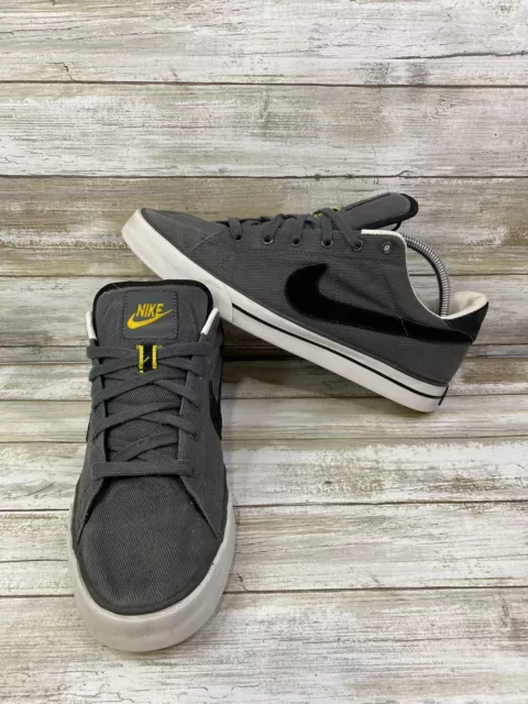 fraktion Spis aftensmad grit NIKE SWEET CLASSIC Canvas Mens Size 10 Low Top Skating Sneakers Black and  Gray $35.79 - PicClick