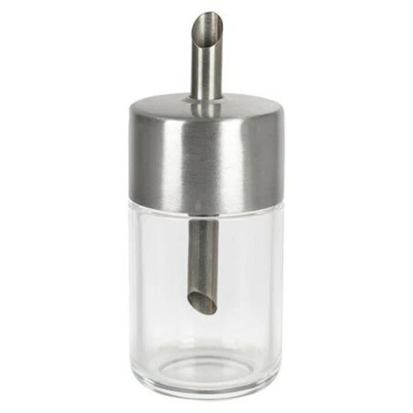 Zuccheriera In Acciaio Inox Con Cucchiaio - Barattolo Portaspezie, Design Moderno Con Coperchio - Foto 4