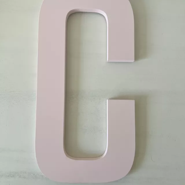 New Pottery Barn Kids Wall Letters 15 inch Pink “C” ($10.00) 2
