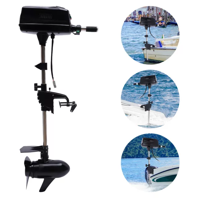 HANGKAI Outboard Engine Kayak Inflatable Boat Brushless Trolling Motor 2200W 48V