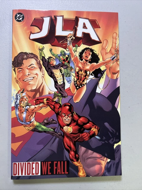 JLA - DIVIDED WE FALL Vol. 8 - Waid - Graphic Novel TPB - DC NM