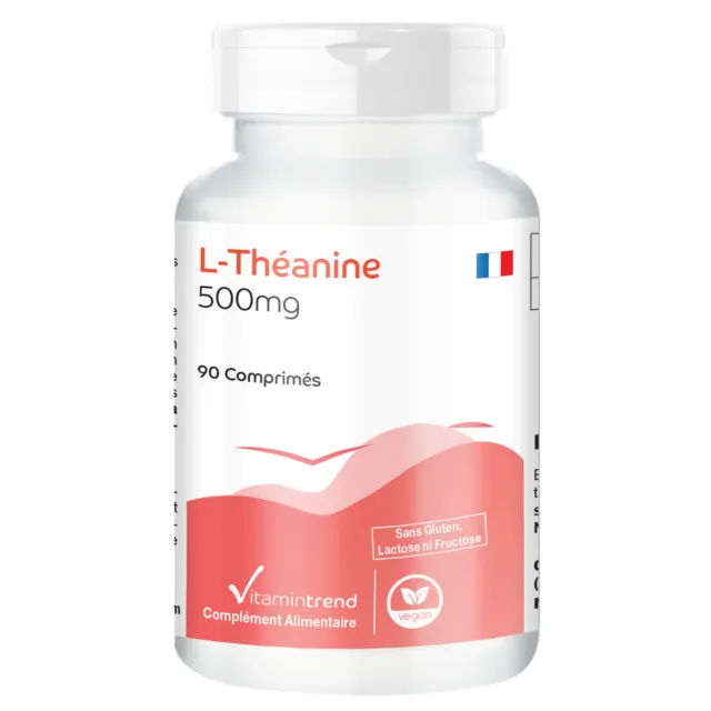 L-Théanine 500 mg - 90 comprimés - VEGAN | Vitamintrend
