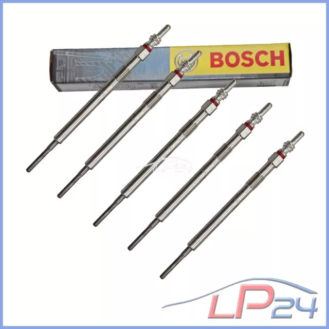 5X Bosch Bougie De Préchauffage Duraterm Glp144 Glp2-Hs Pour Volvo V60 D3 D4 D5