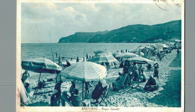 Savona Spotorno Bagni Cerutti F. piccolo  spedita