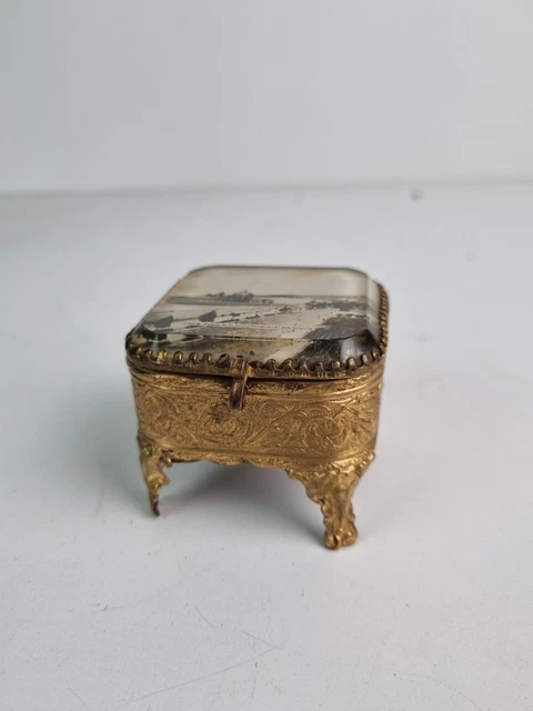 Boîte à bijoux, Reliquaire (1) - Napoléon III - Laiton