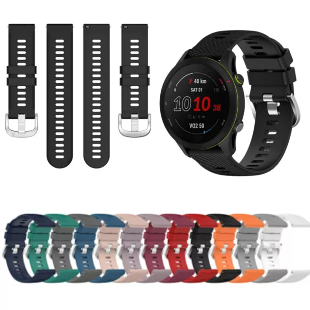 Bracelet montre en silicone pour Garmin Forerunner255S/255S musique/Venu 2S