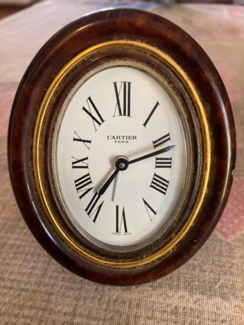 Orologio sveglia da tavolo CARTIER PARIS