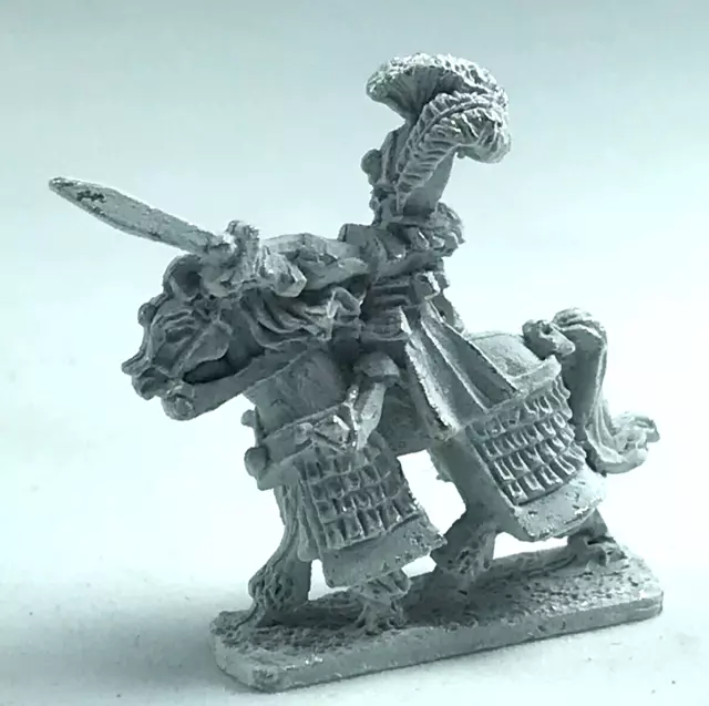 Classic Metal High Elf Mounted Hero Command - OOP - Warmaster Warhammer X1193