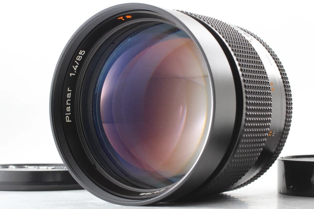 [ EXC + 3] Contax Carl Zeiss Planaren 85mm f1.4 T AEG C/Y Objektiv Aus Japan