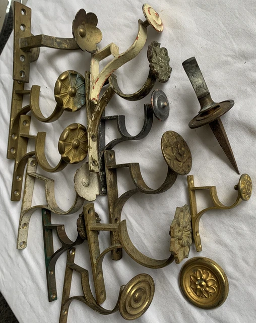 Curtain Pole Holders -Vintage Collection
