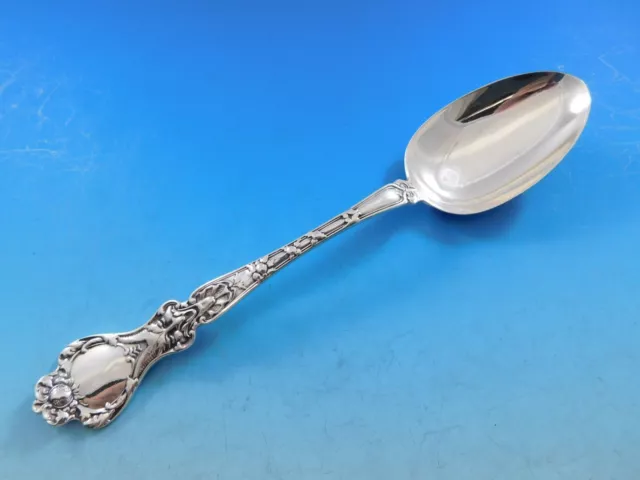 Nuremburg by Alvin Sterling Silver Serving Spoon 8 1/4" Vintage Flatware