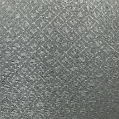108X60Inch Section of Suited Poker Table Speed Cloth (Gray)