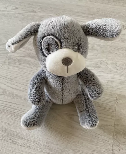 Doudou Peluche Chien Gris Chine Blanc Cocard  Tom Et Kiddy Bisous D Ange 9