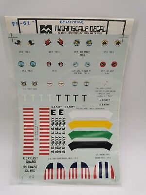 Microscale decal 72-0411 U.S ID letters & Nos. 