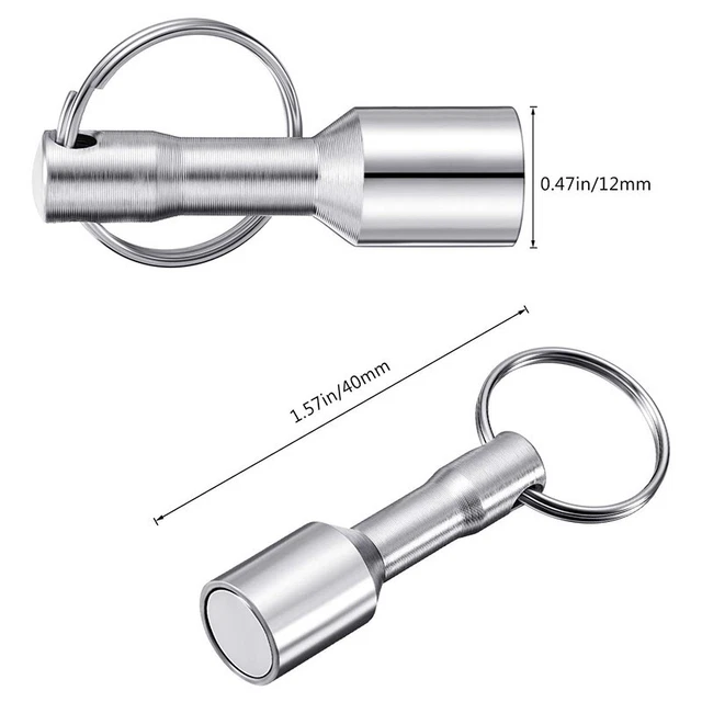 For Collectors Magnetic Buckle Metal Keychain Coins Gold Keychain-Magnet Design