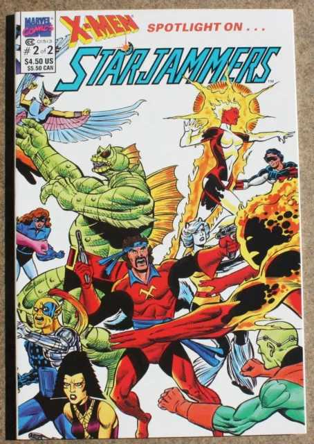 Marvel Comics X-Men Spotlight on Starjammers Book #2 of 2   VERY NICE
