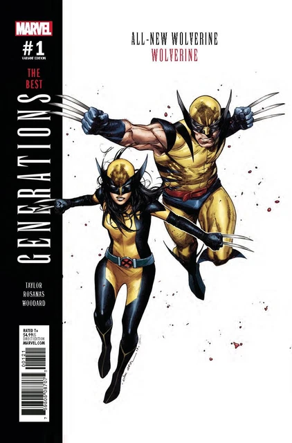 Generations Wolverine & All New 1 Olivier Coipel Variant