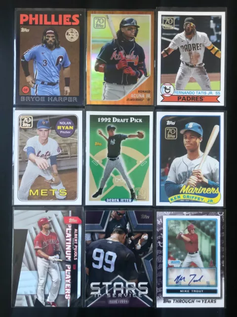 2021 Topps Series 1 INSERTS w/ RC YOU PICK COMPLETE YOUR SET ~ 1952, 1986, 70YT
