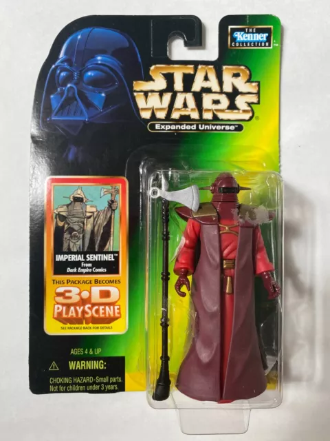 Star Wars - Imperial Sentinel - Scarce Kenner Expanded Universe Figure + 3D card