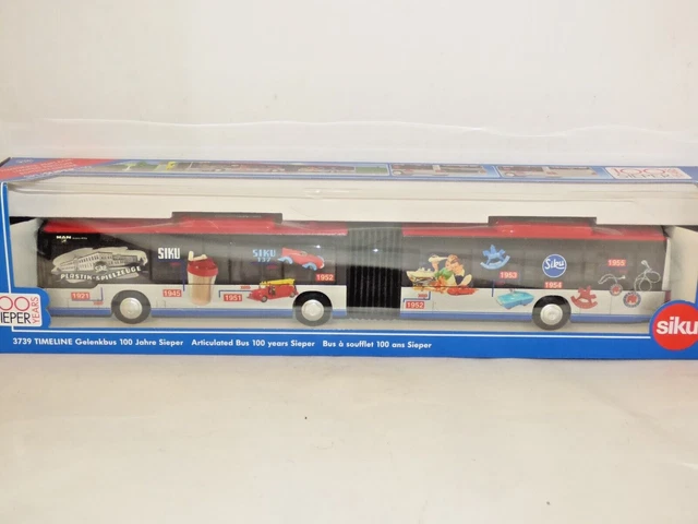 Siku Super 1/50th Scale MAN Articulated Bus 100 Years Sieper Limited Edition