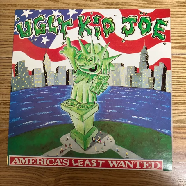 Ugly Kid Joe - America's Least Wanted 1992 Corea LP original vinilo con inserto